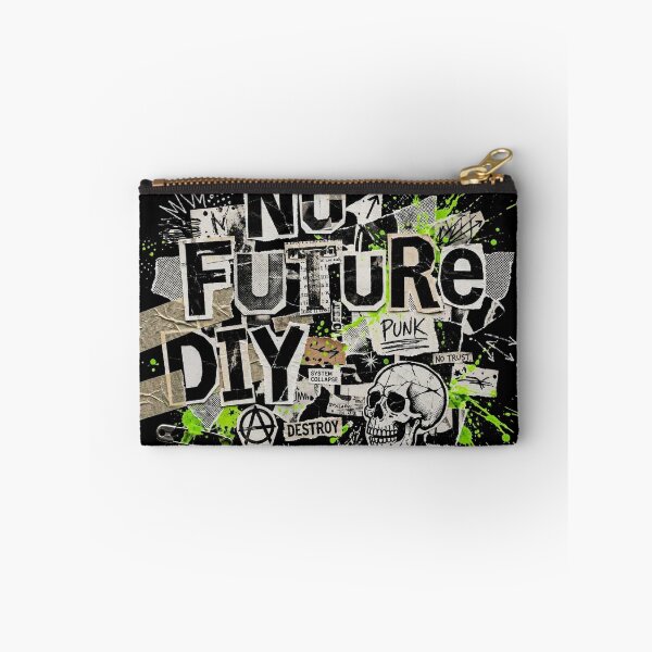 Item preview, No Future DIY Punk Skull designed and sold by Turki & Tres Colores.