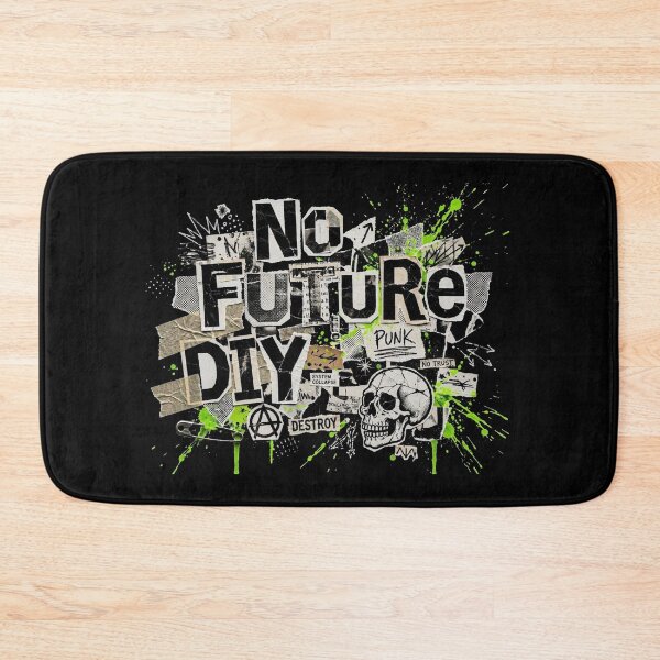Item preview, No Future DIY Punk Skull designed and sold by Turki & Tres Colores.