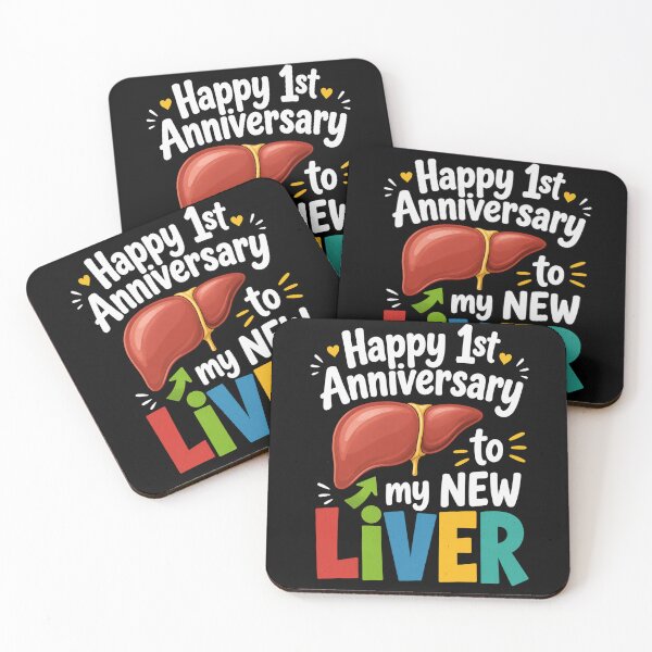 Item preview, Liver Anniversary Gift for a New Liver Transplant designed and sold by ROUX-ART.