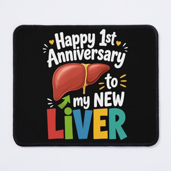Item preview, Liver Anniversary Gift for a New Liver Transplant designed and sold by ROUX-ART.
