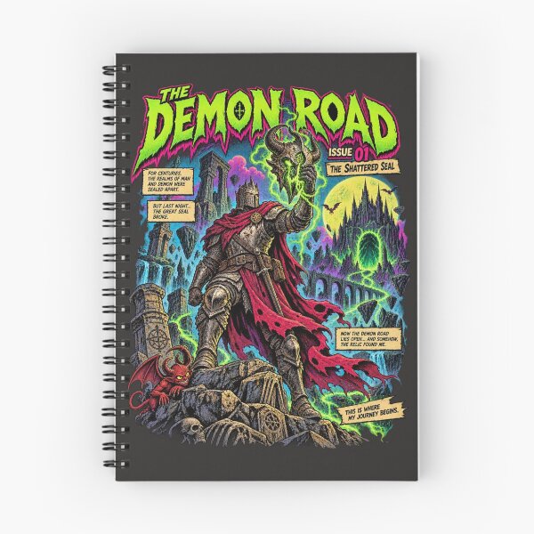 Item preview, THE DEMON ROAD — ISSUE #01: THE SHATTERED SEAL designed and sold by KrungiT Design .