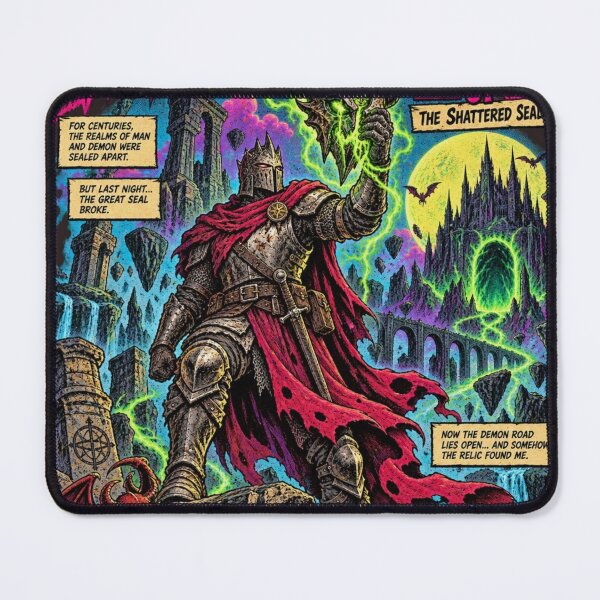 Item preview, THE DEMON ROAD — ISSUE #01: THE SHATTERED SEAL designed and sold by KrungiT Design .