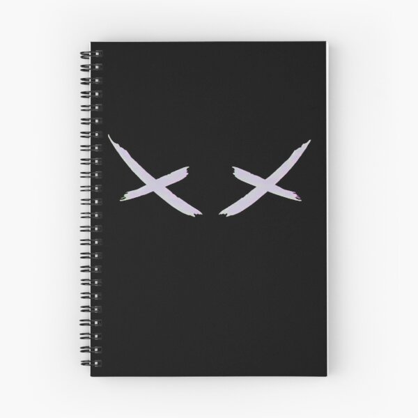 Item preview, Edgy White X Eyes on Black Background designed and sold by Munib302.