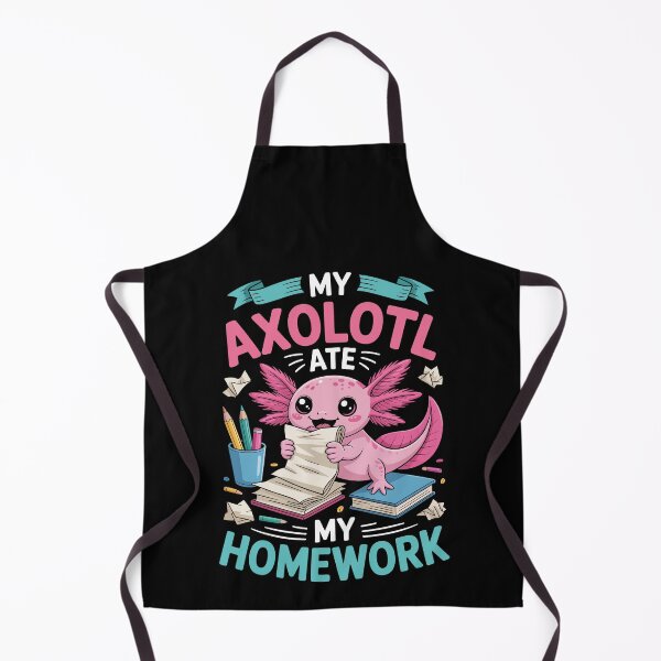 Item preview, MY AXOLOTL ATE MY HOMEWORK   designed and sold by jkrphoto.
