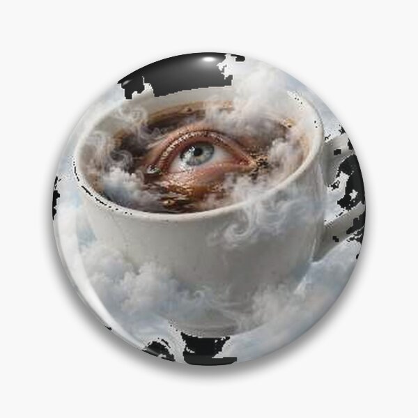 Item preview, Surreal Coffee Mug with Mysterious Eye designed and sold by Turki & Tres Colores.