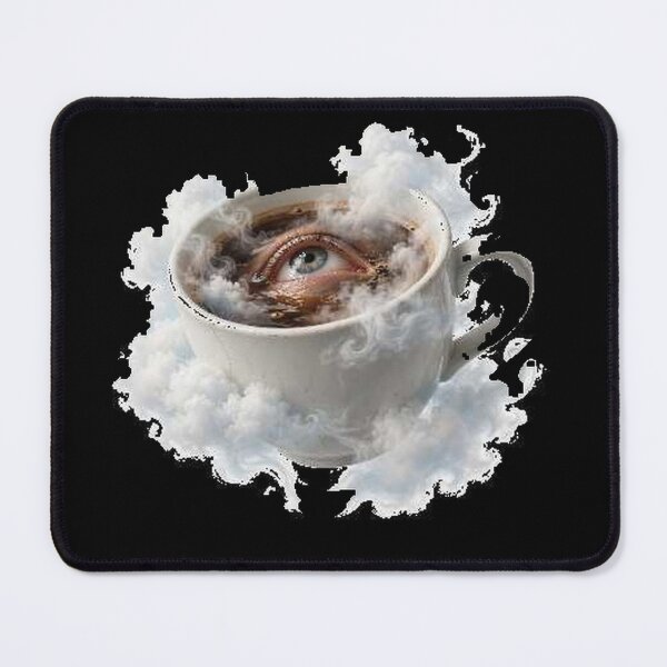 Item preview, Surreal Coffee Mug with Mysterious Eye designed and sold by Turki & Tres Colores.