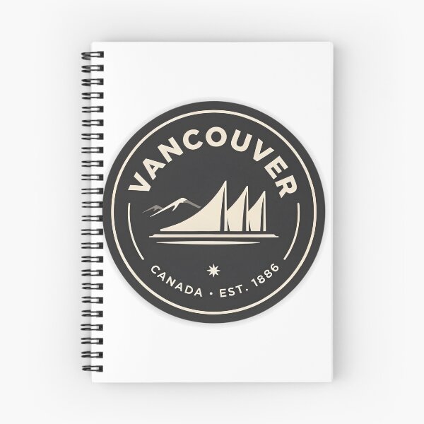 Item preview, Vancouver Skyline Crest — Canada Circular Badge Logo designed and sold by Shutter-Dragon.