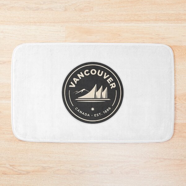 Item preview, Vancouver Skyline Crest — Canada Circular Badge Logo designed and sold by Shutter-Dragon.