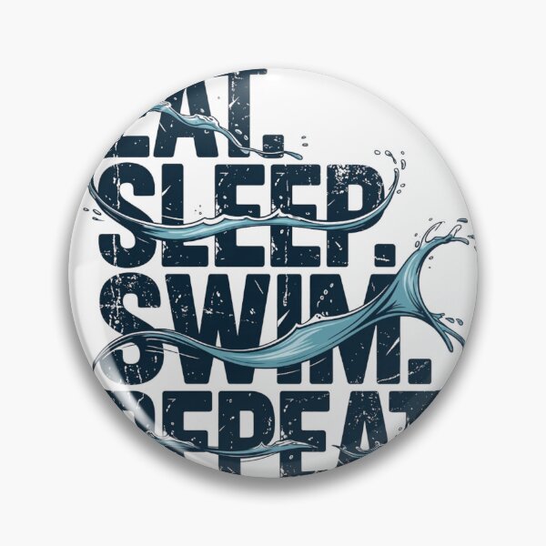 Item preview, Eat Sleep Swim Repeat designed and sold by Joseph991.