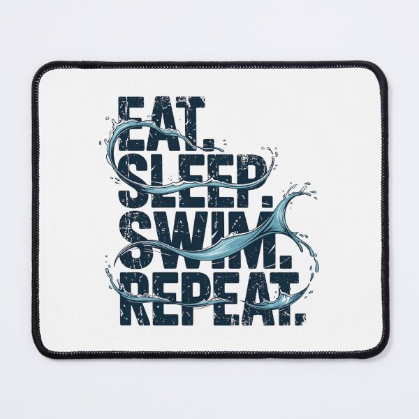 Item preview, Eat Sleep Swim Repeat designed and sold by Joseph991.