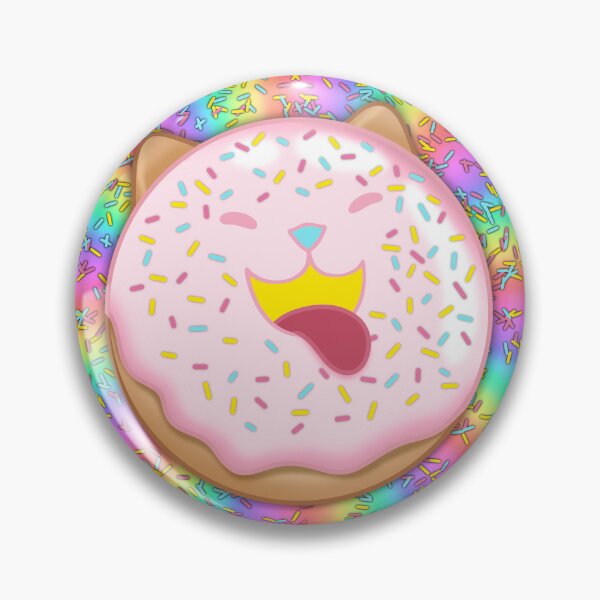 Item preview, Dog Donut with Sprinkles and Rainbow Background  designed and sold by NicWillArt Shop.
