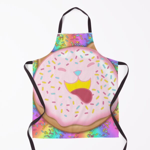 Item preview, Dog Donut with Sprinkles and Rainbow Background designed and sold by NicWillArt Shop.