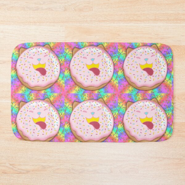 Item preview, Dog Donut with Sprinkles and Rainbow Background  designed and sold by NicWillArt Shop.