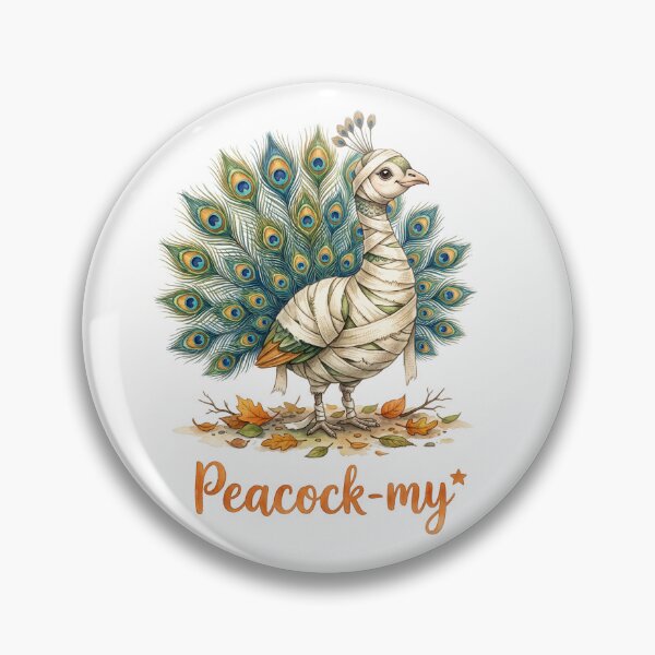 Item preview, Peacock My Mummy designed and sold by Roy & Tiffany.