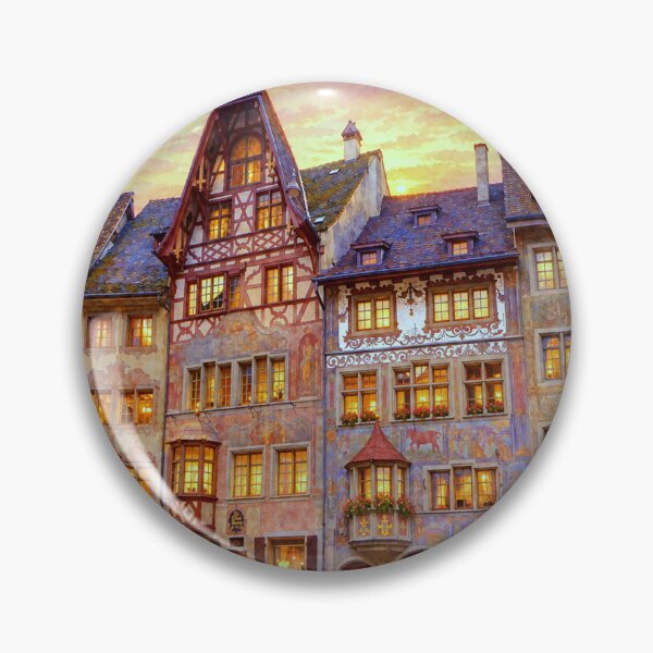 Item preview, Stein am Rhein evening designed and sold by Evelina77swiss.