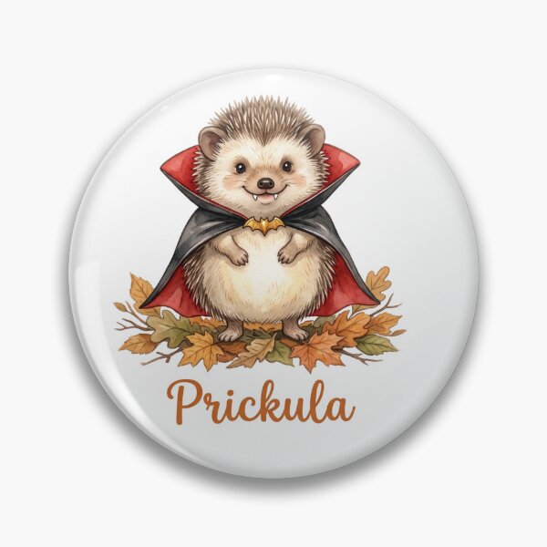 Item preview, Prickula Vampire Hedgehog designed and sold by Roy & Tiffany.