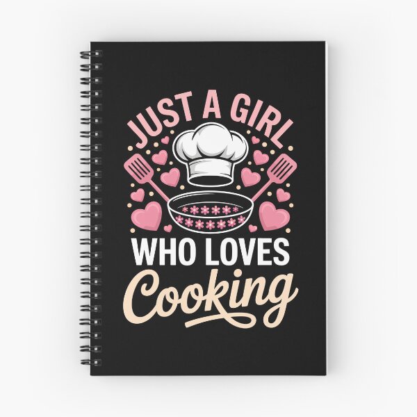 Item preview, JUST A GIRL WHO LOVES COOKING   designed and sold by jkrphoto.