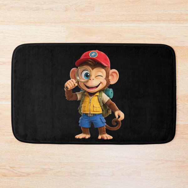 Item preview, Three Colors Monkey Explorer with Magnifying Glass designed and sold by Turki & Tres Colores.