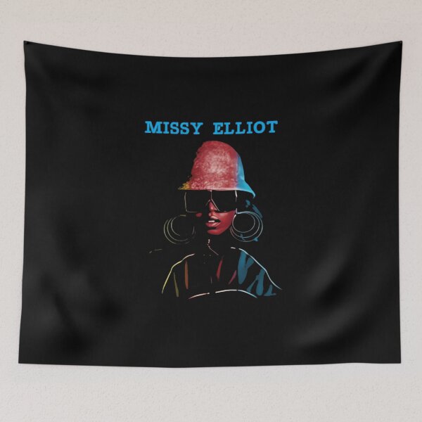 Item preview, Missy Elliott 90s Face Retro Bootleg designed and sold by Achraf-Termane.