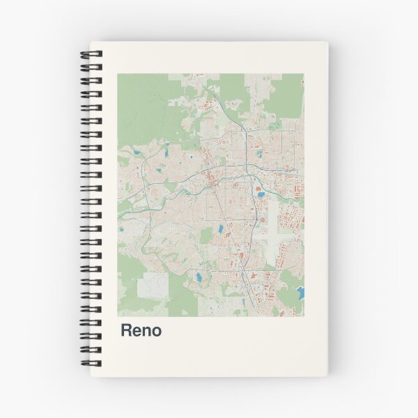 Item preview, Reno Minimalistic Map Art designed and sold by MapsNerd.
