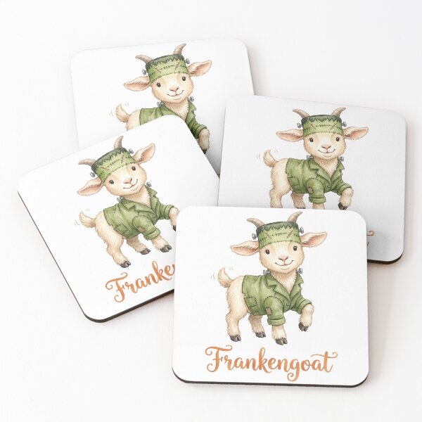 Item preview, Frankengoat Halloween Goat designed and sold by Roy & Tiffany.
