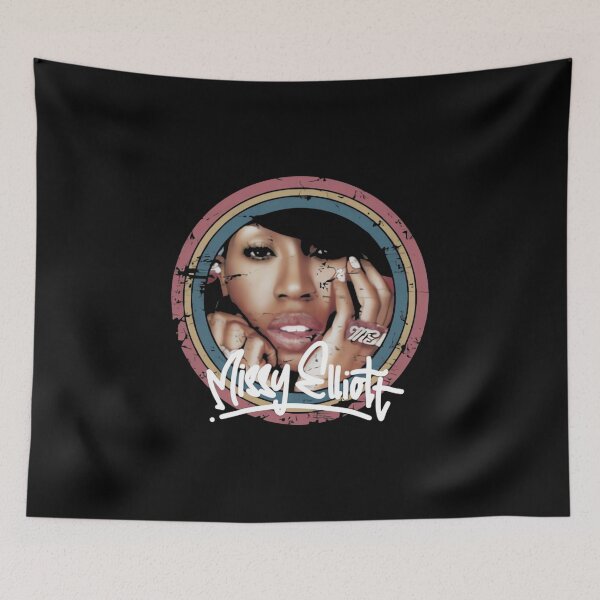 Item preview, Missy Elliott 90s Face Retro Bootleg designed and sold by Achraf-Termane.