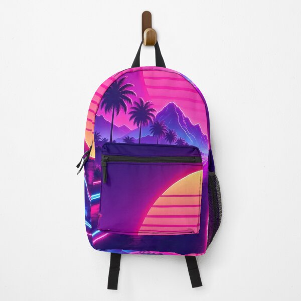 Item preview, Synthwave Neon Highway Retro Sunset Grid designed and sold by Herodestroyer.