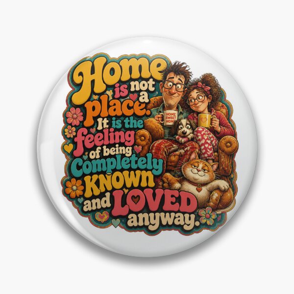 Item preview, Home is not a place.  designed and sold by Beyond The Canvas.