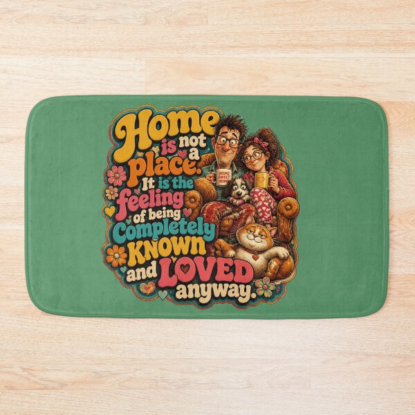 Item preview, Home is not a place.  designed and sold by Beyond The Canvas.