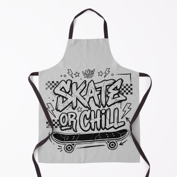 Item preview, Skate or Chill – Retro Graffiti Skateboard Streetwear Design designed and sold by RajDeals.