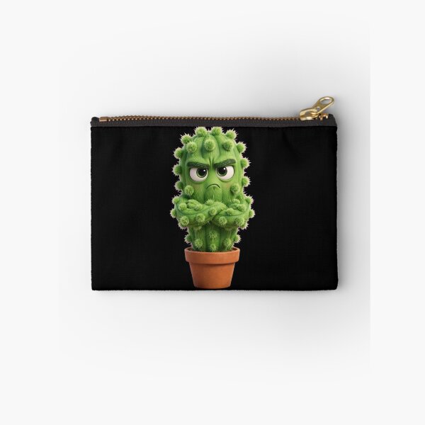 Item preview, Grumpy Cactus Funny Illustration designed and sold by Turki & Tres Colores.