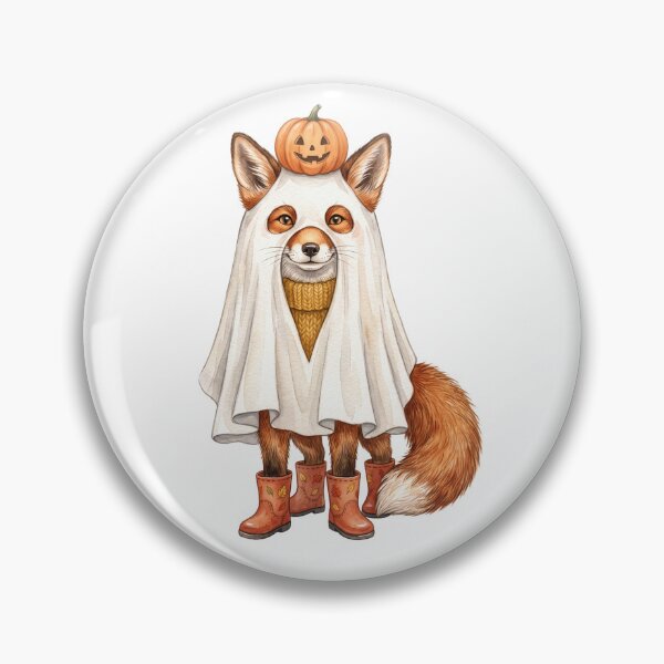 Item preview, Ghost Fox Pumpkin designed and sold by Roy & Tiffany.