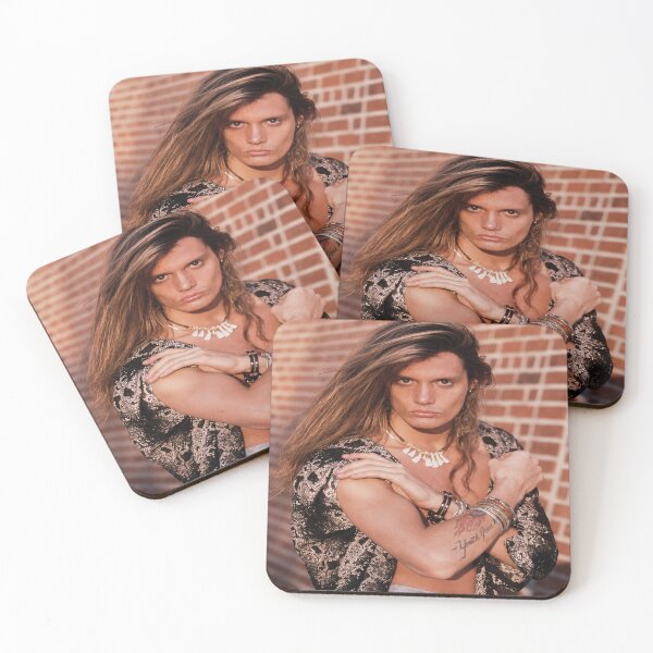 Item preview, Sebastian Bach Vintage , 80s Rock Glamour designed and sold by pixelartshop4r.