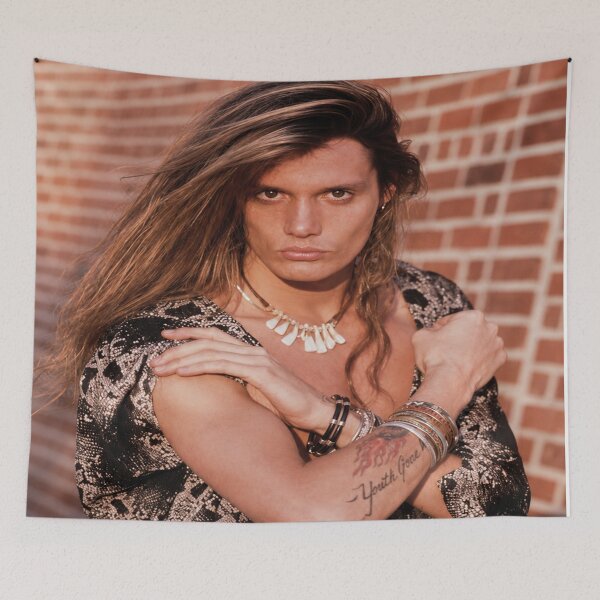 Item preview, Sebastian Bach Vintage , 80s Rock Glamour designed and sold by pixelartshop4r.