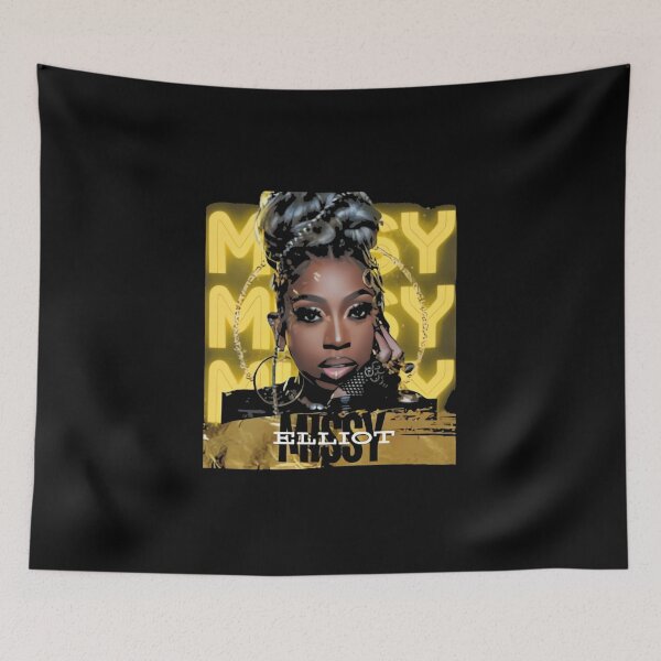 Item preview, Missy Elliott 90s Face Retro Bootleg designed and sold by Achraf-Termane.