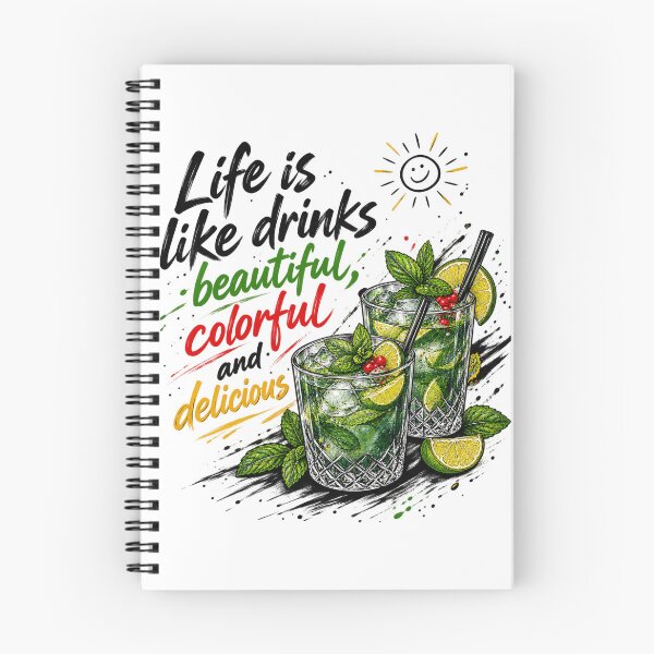 Item preview, Colorful Refreshing Drinks – Beautiful Life designed and sold by NOVS·94.