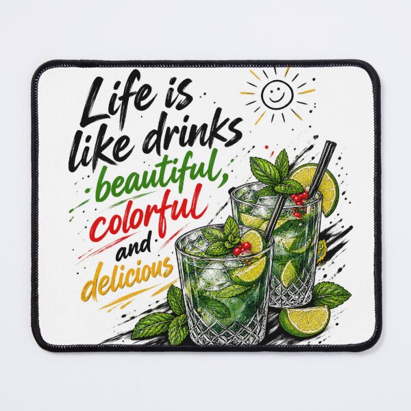Item preview, Colorful Refreshing Drinks – Beautiful Life designed and sold by NOVS·94.