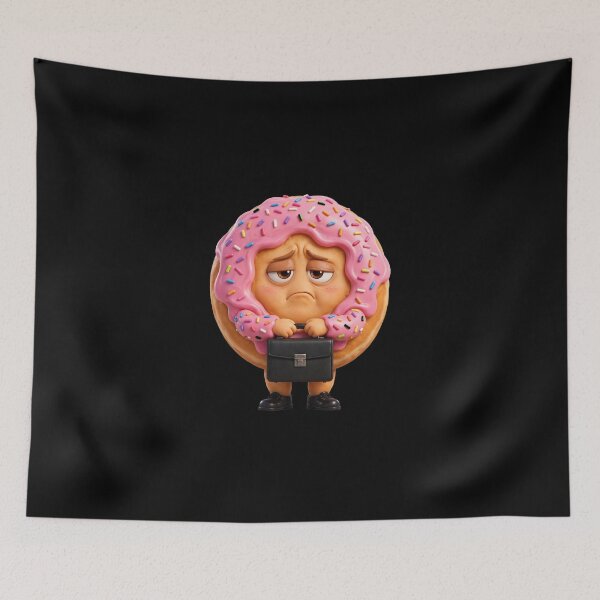 Item preview, Tired Donut Monday Mood designed and sold by Turki & Tres Colores.