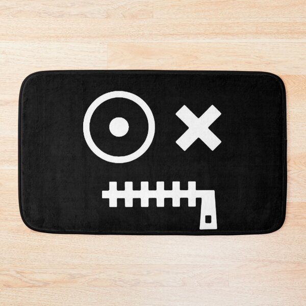 Item preview, Minimalist Black and White Zipper Face Art designed and sold by Munib302.