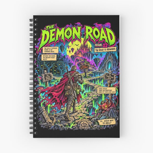 Item preview, THE DEMON ROAD — ISSUE #02: THE ROAD TO NOWHERE designed and sold by KrungiT Design .