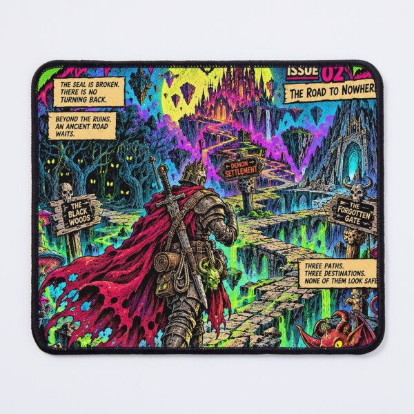 Item preview, THE DEMON ROAD — ISSUE #02: THE ROAD TO NOWHERE designed and sold by KrungiT Design .