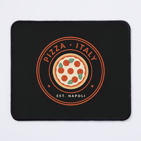 Item preview, Pizza Crest — Italy Circular Badge Logo designed and sold by Shutter-Dragon.