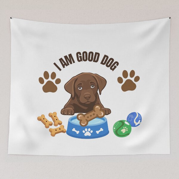 Item preview, I Am Good Labrador designed and sold by DidiDesignShop.