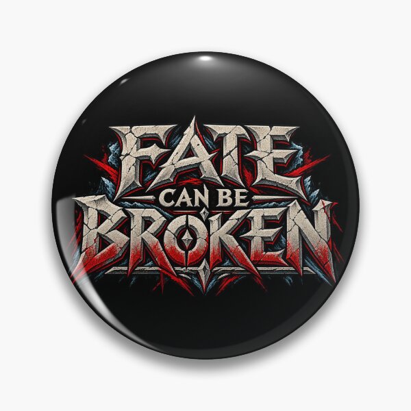 Item preview, Fate Can Be Broken – Norse Gaming Quote designed and sold by Pandaburba.