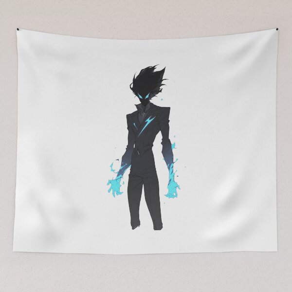 Item preview, Mysterious Shadow Assassin With Blue Energy Aura designed and sold by Munib302.