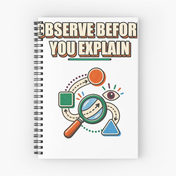 Item preview, Observe Before Explaining UX Research designed and sold by Shope Buzz.