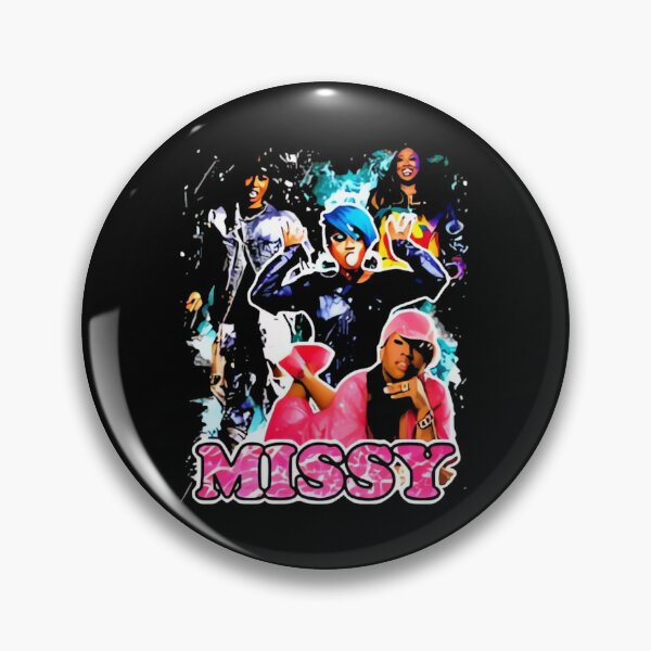 Item preview, Missy Elliott 90s Face Retro Bootleg designed and sold by Achraf-Termane.