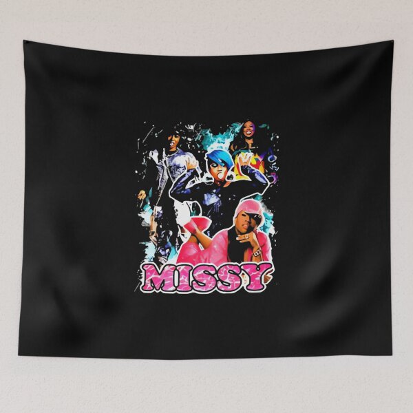 Item preview, Missy Elliott 90s Face Retro Bootleg designed and sold by Achraf-Termane.