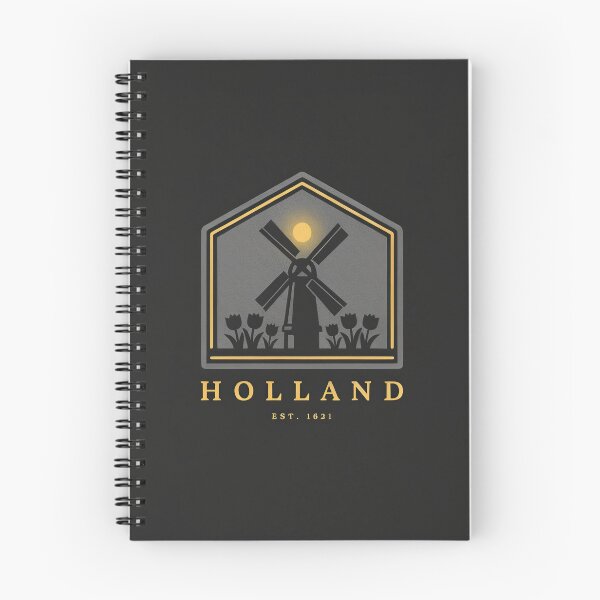 Item preview, Holland Windmill Crest — House Badge Logo designed and sold by Shutter-Dragon.