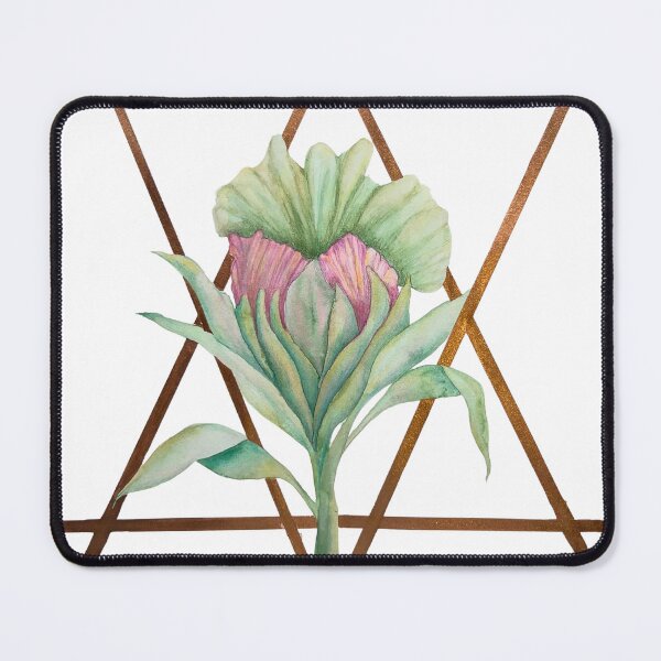 Item preview, Emergence, Pastel Flower and Copper Geometry designed and sold by ArithraStudio.